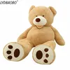 1 pc 100cm urso pele !!! Venda de brinquedo grande tamanho americano gigante ursinho bear casaco preço de fábrica aniversário dos namorados de aniversário para brinquedos menina