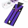 New Mens Womens Unisex Clipon Suspenders Elastic YShape Adjustable Braces Colorful For Female Male Fashion Accessory3139337