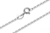 10st / parti 5mm Spring Buckle 925 Sterling Silver Clasp Ring Connector Chain Spännen för halsband Armband DIY smycken tillbehör