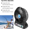 2018 Taşınabilir Mini USB Fan LED Hafif Hava Soğutucu Küçük Masa 18650 PC Dizüstü Bilgisayar Soğutma Fanı Ventilador USB9789067