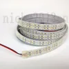 Kit completo 5M 3528 LED Cinta de luz de tira flexible 1200LEDs Super brillante Doble fila IP67 Tubo impermeable + 12V 6A Fuente de alimentación + Conector de CC