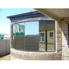 40/50/60 cm x 400cm One Way Mirrored Window Film Solar Reflekterande Glas Klistermärke Silver Layer Tint Room Building Decor Bakgrund