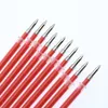 100pc / Lot Neutral Gel Pen Refills Gel Ink Refills Good Quality Black And Blue Red 0.5 Mm Cartridge Office School Suppli