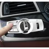 Chrome ABS Heample Rews Кнопки Крышки Обложка Отделка Замена Тип Кнопка Украшения 3 шт. Для BMW 5 7 серии F10 5GT X3 X4