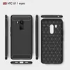 10 stks 2018 Nieuwe Cellphone Cases voor HTC U11 Plus Carbon Fiber Heavy Duty Case voor HTC U11 Eyes U11 Life Cover Gratis Verzending
