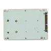 Freeshipping 10 sztuk GTFS-50mm Mini PCI-E MSATA SSD do 7mm 2.5 "SATA 22PIN Hard Disk Case Obudowa