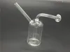 Mini tuyau de brûleur à mazout en verre Bong à eau pour plates-formes pétrolières Bongs à eau petit brûleur à mazout bong dab rig bong Ash Catcher pipe mini barboteur