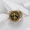 Big Size Punk 316L roestvrij staal 20 mm ankergastring Pirate Navigate Finger Ring for Men Party Fashion Jewelry8455164