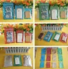 100pcs/lot 2018 신규 컬러 레일 레알리 Zip Mylar Bag 알루미늄 포일 가방 냄새 증거 파우치 보석 가방 한쪽 명확한 LZ1890