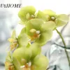 Pas cher artificielle phalaenopsis latex orchidée fleurs vraie touche pour la maison mariage mariage décoration faux flores accessoires en vrac