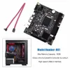Freeshipping Professional H61 Desktop-Computer Mainboard Motherboard 1155 Pin CPU-Schnittstelle Upgrade USB2.0 DDR3 1600/1333