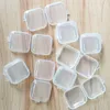 Mini Clear Plastic Small Box Jewelry Earplugs Storage Box Case Container Bead Makeup Clear Organizer Gift