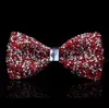 Nouveau nœud papillon cristal bling papillon noeud pour hommes mariage banquet fête club fête marié shinning1137240