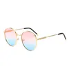 Retro Small Round Sunglasses Men Brown Green Yellow Lens Metal Frame Fashion Sun Glasses For Women Brand Vintage UV400 NX