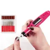 Professionelles elektrisches Nagel-Set, Tipps, Maniküre-Maschine, elektrischer Nail-Art-Stift, Pediküre, 6 Bits, Nail-Art-Werkzeug-Set