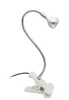 360 graden verstelbare USB LED flexibele gans nek hoofdeinde leesboek bureaulamp met clip op licht en aan / uit bedieningsschakelaar