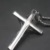 10st Antik Silver Jesus Kristus Cross Crucifix Charms Pendants Halsband för män Ms Smycken Mode Tillbehör