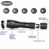 E17 XML T6 Flashlights 5000lm Aluminium Vattentät Zoomable LED -ficklampa Ljus för 18650 laddningsbart batteri eller AAA Flash6170383