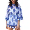 Rompers Ruiyige 2018 Summer Women Rompers Jobsit Koronki Boho Playsuits Haft pusta pół rękawów