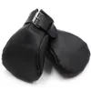 Puppy Play Padded Black Leather Fist Mitts Gloves 1 Pair Restraints BondageBDSM Adult Sex Toys For Couple Y181007026804834