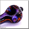 4 "Heady Glass Pipes Flash of Light Strip DAB pipe Gekleurde tabak voor roken van hoge kwaliteit hand