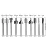 10PCSLOT 18 MINI SHANK HSS Bits de routeur de la menuiserie Hit Tools Rotary Dremel