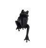 Nordic Creative resin Origami Frog figurine vintage Frog statue home decor crafts room decoration objects resin animal figurine