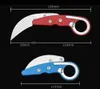 The one 4Models Claw Karambit Tactical Knives V2 Morphing LNIFE mechanical Claw folding LNIFE Outdoor gear Camping knives Tools269N