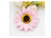 Boîte-cadeau de bouquet de tournesol de fleur de savon de tournesol décorée avec la tête de fleur de savon L459