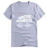 Arctic Monkeys White T shirt Women 2018 Summer Tops Short Sleeve o-neck t-shirt Female punk rock letter print Tee Shirt Femme