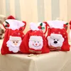 Christmas Gift Bag Toy Candy Bag Xmas Decoration Santa Claus Snowman Brushed Cloth Wine Bottle Bags Home Party Event Supplies