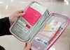 Fashion Travel Passport Credit ID Card Holder Cash Wallet Organizer Cosmetic Bag Purse Wallet nylon pouch