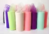 Tulle Roll Tutu Craft 100 Yards Fabric DIY Wedding Party Decoration Bridal Halloween Kids Skirt Decor 6 inch width7397649