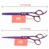 7.0inch Meisha Pet Trimming Shears Dog Dog Cotting Scissors Japan 440C 6.5インチ間引きTijeras工場価格猫の髪のクリッパーHB0109