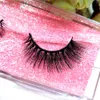 Seashine Lashes 100% Top qualidade 3D Mink Lashes Extensão handmade para os fãs de Tira Glitter Embalagem 10 pares / set Mink Lash Frete Grátis P1