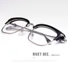 Haute qualité TR90 rétro lunettes myopie cadre lunettes femmes hommes monture de lunettes lentille claire optique lunettes transparentes Lunette1840829