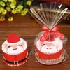Merry Christmas Gift Cupcake Cotton Towel New Year Decoration Christmas Decorations for Home Kids Children Gift 30x30cm