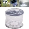 Inflatable Solar Lamp Lantern 10 LED Lantern Waterproof IPX6 Foldable Portable Picnic Camping Swimming Outdoors Tent Fishing Wholesale