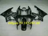 Motorcykel Fairing Kit för Honda CBR900RR 893 91 92 93 94 95 CBR900 RR 1991 1995 ABS Silver Black Fairings Set + Presenter HB06