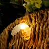 Honey Bees Solar String Lights with 30 LEDs Outdoor Waterproof Decor for Garden Patio Decorations Warm White