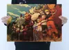 Brun affisch av hög kvalitet Uzumaki Naruto Hokage och väggmålning för ditt hem och affärsbrunt papper om 5035CM9652290