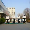 2.5m High parade decoration giant Chinese panda Inflatable costumes