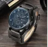 Curren 8225 hommes Sport décontracté montre à Quartz hommes montres haut Quartz-montre bracelet en cuir montre militaire poignet Male333Q
