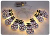 4.8m 30 LEDホットサンタクローススノーマンバッテリーライト弦エルクキャンドルLEDクリスマスデコレーションライト文字列