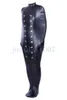 Bondage Strict Full Body Bondage Straight Jacket Sleep Sack PU Leather Restraint Mermaid #R45