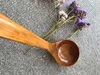 Free shipping 20.5cm*6cm Large Wooden Spoon Natural Beech Wood Spoon for Soup Cooking Spoon Children Cutlery Kitchen Utensils