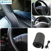 Universal Anti-slip Breathable PU Leather DIY Car Steering Wheel Cover Case With Needles and Thread Free Shipping