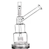 7,3 polegadas Hookahs vidro água bong tubo de fumaça inebriante galss dab rigs copo de óleo bong bubbler chicha com articulação de 14mm