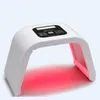 4 Kleur Omega LED Light Therapy Lamp Fototherapie PDT Facials Machine Huisgebruik voor gezichtsbehandeling