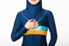 Muzułmański stroje kąpielowe Islamskie Kostium kąpielowy Kulturowy Full Cover Konserwatywny Burkinis Swim Wear Plus Size dla kobiet Surf